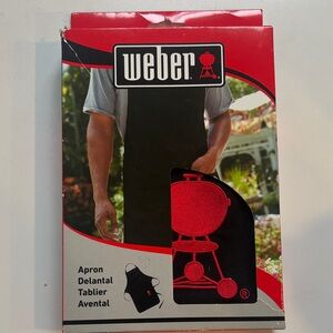 Weber Red BBQ Apron